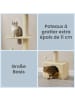 Feandrea Katzenbaum Clawfy in Beige - (B)30 x (H)252 x (T)70 cm