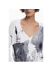 Desigual Weiß Viskose Damen Jersey