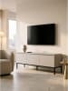 KADIMA DESIGN Lowboard rechteckig, foliertes MDF, 3 Schubladen, Modern