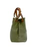 Toscanto Toscanto Handtasche, Umhängetasche Leder olivgrün ca. 31cm