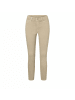 MAC HOSEN Slim Fit Jeans für Damen in beige