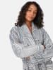 DKNY Signature Robe Nachtwäsche in grau