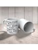 Mr. & Mrs. Panda Tasse Ziehmutter Liebe mit Spruch in Weiß