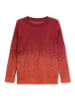 sheego Pullover in rot gemustert