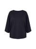 Ulla Popken Sweatshirt in schwarz