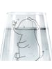 Mr. & Mrs. Panda Trinkglas Elefant Biene ohne Spruch in Transparent
