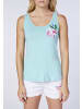 Oklahoma Jeans Tank Top in Blau