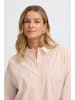 Fransa Hemd langarm FRZASHIRT Loose fit in ROSE SMOKE WHITE STRIPE