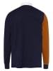 Finshley & Harding London Poloshirt in marine mehrfarbig