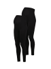 petit amour Julia Umstandsleggings Doppelpack Dunkelblau-Dunknelgrau