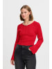 b. young BYMOBBE RAGLAN JUMPER - KNIT Slim fit in Haute Red Mix