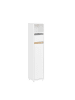 SoBuy Badezimmerschrank in Reinweiß - (W) 20 x (H) 96 x (L) 20 cm