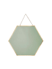 Butlers Spiegel Hexagon L 24 x B 28cm CARAT in Gold