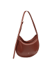 DuDu Hispani Schultertasche Leder 34 cm ziegelrot