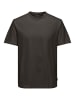 Only&Sons T-Shirt 'Smart Life' in braun