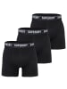 Superdry Boxershort 3er Pack in Schwarz/Schwarz-Weiß