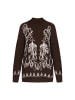 usha FESTIVAL Sweater in coffee