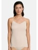 Hanro Spaghetti Top Cotton Seamless in Summer sand