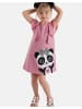 Denokids Dress Panda Frilled in Rose