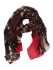 Betty Barclay Basic-Schal mit Blumenprint in Brown/Red