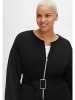 sheego Shirtjacke in schwarz