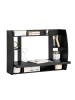 SoBuy Wandtisch in Schwarz - (B)82 x (H)60 x (T)39cm