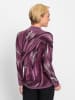 WITT WEIDEN Pullover in violett-marine-gemustert