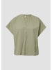 QS Bluse in 7297_helles olivgrün
