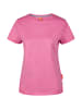 Salzhaut Rundhals T-Shirt für Damen in rosa