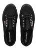 Superga Sneaker in Schwarz/Schwarz