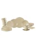 Seltmann Weiden Kombiservice Beat Color Glaze in in Sandbeige