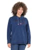 Ulla Popken Sweatshirt in indigo denim