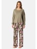 Schiesser Schlafanzug Modern Nightwear in Jade