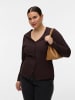 Vero Moda Strickjacke in Chocolate Torte