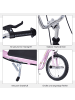 HOMCOM Kinderscooter in Rosa 143L x 58B x 100H cm