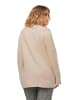 Ulla Popken Pullover in helles champagner