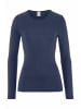 Hessnatur Longsleeve in mitternachtsblau