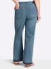 sheego Bootcut-Jeans in blue-bleached