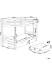 Beliani Kinderbett REGAT in Weiß - (W) 97 x (H) 147 x (L) 208 cm