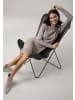 Laura Scott Strickkleid in taupe-melange