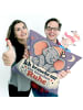 Mr. & Mrs. Panda Kissen 40x40 Elefant gemütlich Design mit Spruch in Weiß