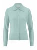 Hessnatur Hessnatur Strickjacke Regular aus Schurwolle mit Cashmere in polargrün