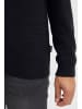 BLEND Strickpullover Pullover 20715005  Pullover mit Strukturstrick in Schwarz