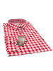 Stockerpoint Trachtenhemd OC-Franzl | kariert | modern Fit in Rot