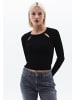 OXXO Rundhalspullover BLACK