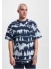 Just Rhyse T-Shirt "Snow T-Shirt" in Blau