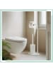 relaxdays WC Garnitur in Weiß - (B)23 x (H)64,5 x (T)17 cm