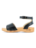 Woody Sandale in blau