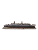 relaxdays Aquarium Deko "Titanic" in Bunt - (B)38,5 x (H)9 x (T)5 cm