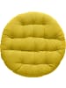 REDBEST Stuhlkissen rund 2er-Pack in ocker